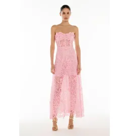 Manning Cartell Tea Ceremony Maxi Dress Pink Size AU 8 for rent on The Volte - image 1