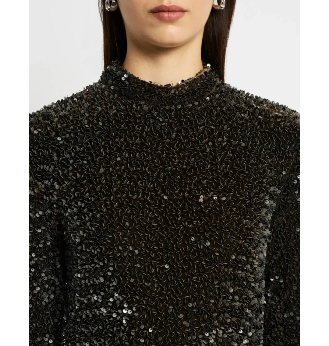 Sass & Bide Dark Demise Dress in Black Size AU 12 for rent on The Volte - main image