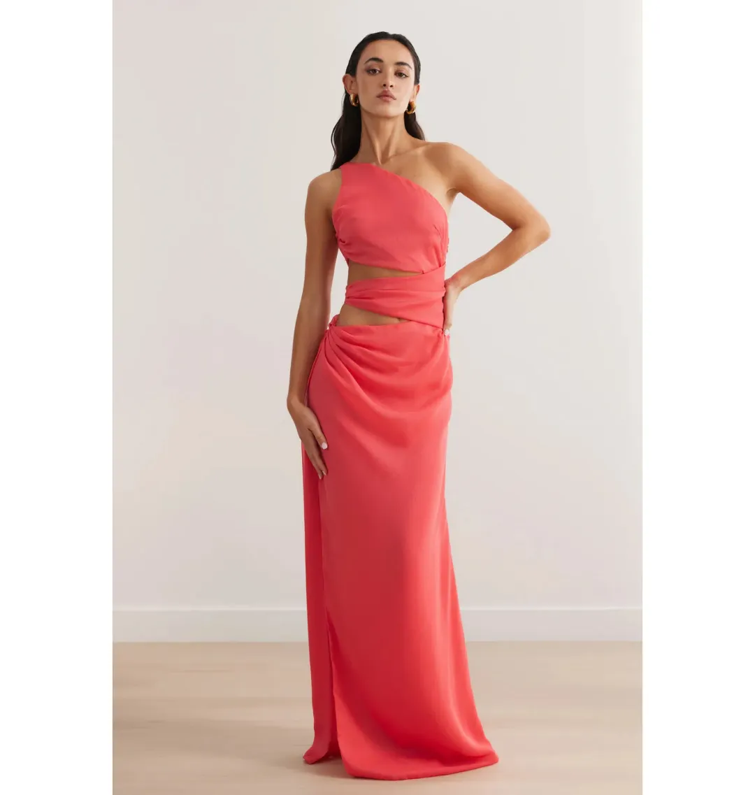 Lexi Aurea Dress Flamingo Size AU 10 for rent on The Volte - main image