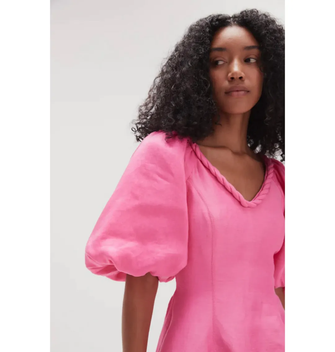 Aje Whimsical Dress Pink Size AU 12 for rent on The Volte - main image