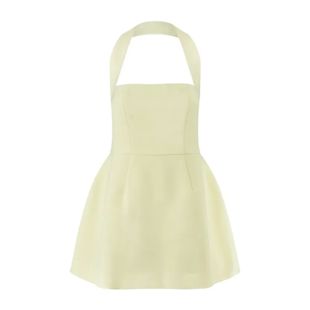 Odd Muse Ultimate Muse Structured Mini Dress Cream Size XS / AU 6 for rent on The Volte - main image