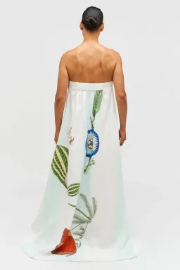 Oroton Grand Floral Gown Print Size 8 for rent on The Volte - image 2