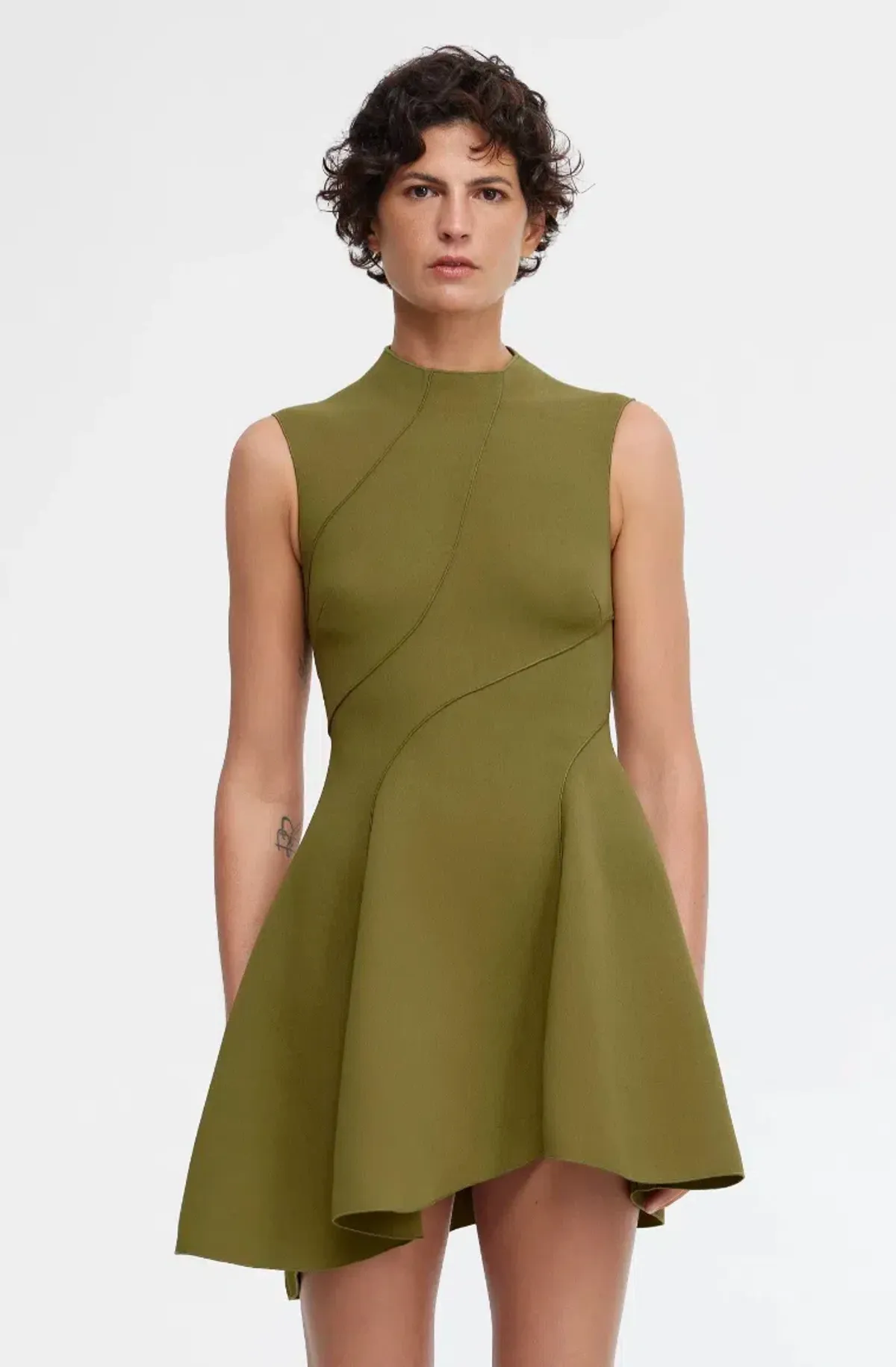 Acler ROWE MINI DRESS Size 6 for rent on The Volte - main image