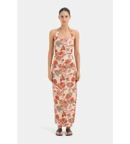 Sir the Label Noemi Halter Dress Desert Wildflower Size 3/Au 12  for rent on The Volte - image 1