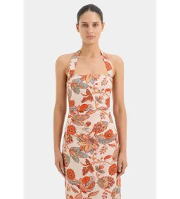 Sir the Label Noemi Halter Dress Desert Wildflower Size 3/Au 12  for rent on The Volte - image 2