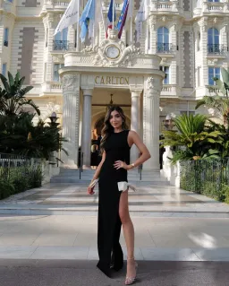 Atoir Jana Maxi Dress Black White Size 8/S for rent on The Volte - image 2