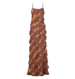 Hansen & Gretel Linnea Dress Ruby Bohemia Size S / AU 8 for rent on The Volte - image 3