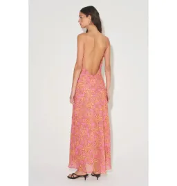 Hansen & Gretel Florencia Dress Pink Floral Size S / AU 8 for rent on The Volte - image 2