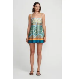 Hansen & Gretel Hayes Mini Dress Floral Tile Size S / AU 8 for rent on The Volte - image 1
