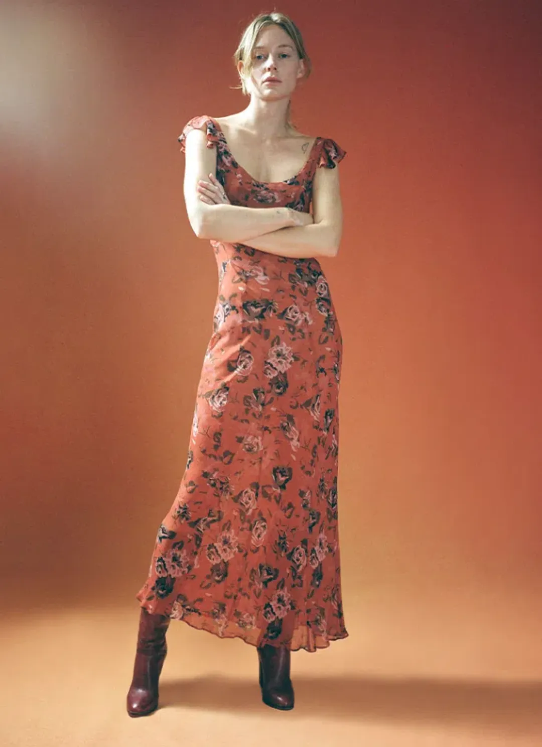Realisation Par Lila Dress in Rosa Size S / AU 8 for rent on The Volte - main image
