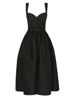 Zimmermann Crush Picnic Midi Dress Black Size 2 (AU 12) for rent on The Volte - image 2