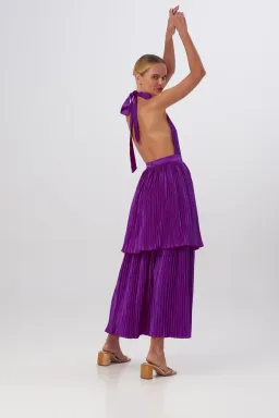 L'Idee Magnifique Gown Grape Size AU 6 for rent on The Volte - image 2