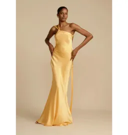 Arcina Ori Monique Maxi Gown Yellow Size AU 8 for rent on The Volte - image 1