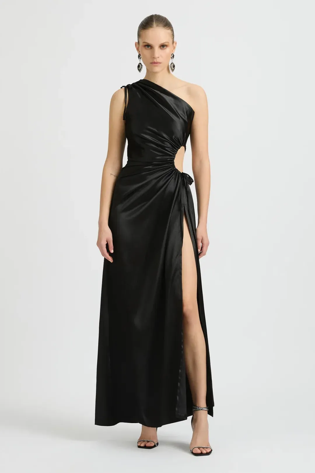 SONYA MODA NOUR MAXI DRESS in Black SIZE 12  for rent on The Volte - main image