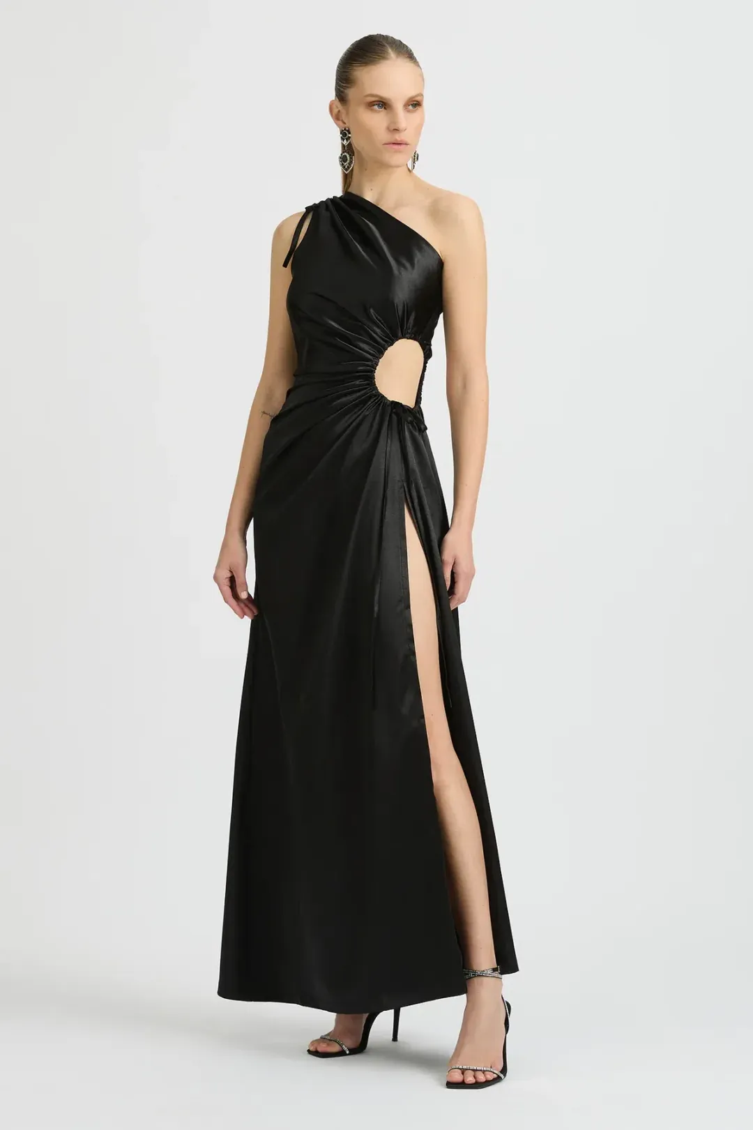 SONYA MODA NOUR MAXI DRESS in Black SIZE 12  for rent on The Volte - main image