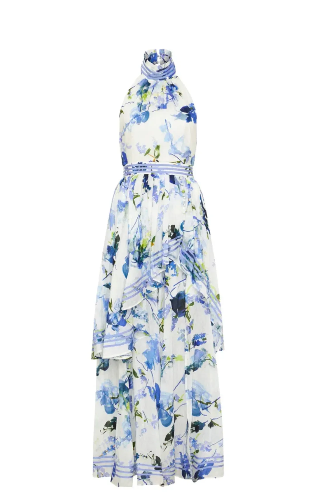 Aje Sienna Maxi Dress Lavenders of Provence Size 10 for rent on The Volte - main image