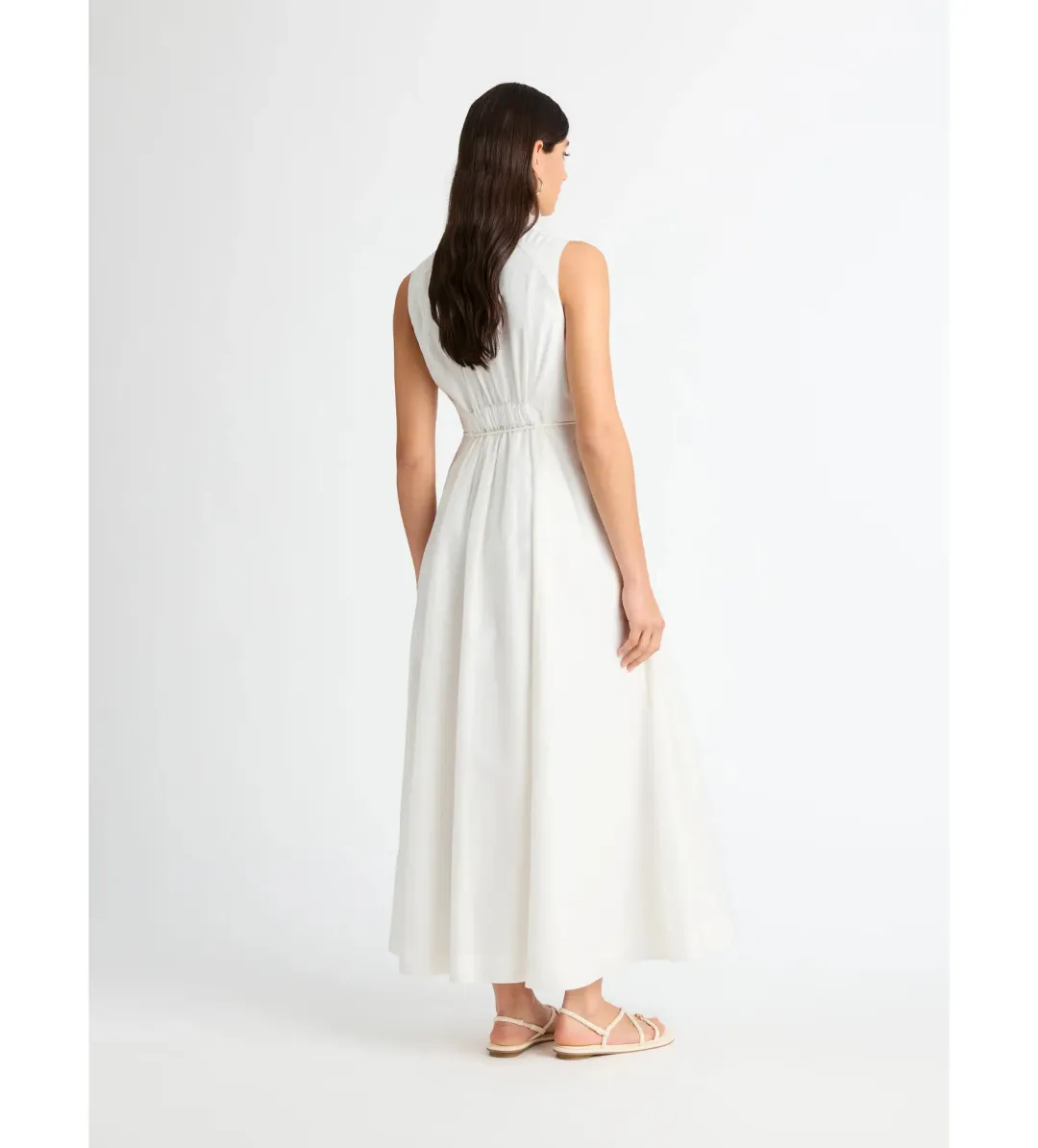Sheike Rose Garden Maxi Dress White Size AU 10 for rent on The Volte - main image