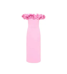 Rebecca Vallance Odetta Mini Dress in Pink Size AU 12 for rent on The Volte - image 5