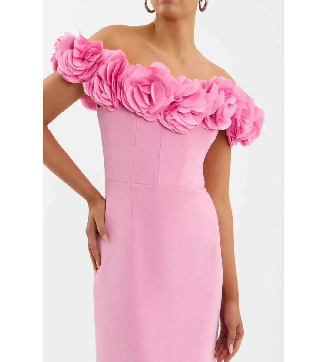 Rebecca Vallance Odetta Mini Dress in Pink Size AU 12 for rent on The Volte - main image