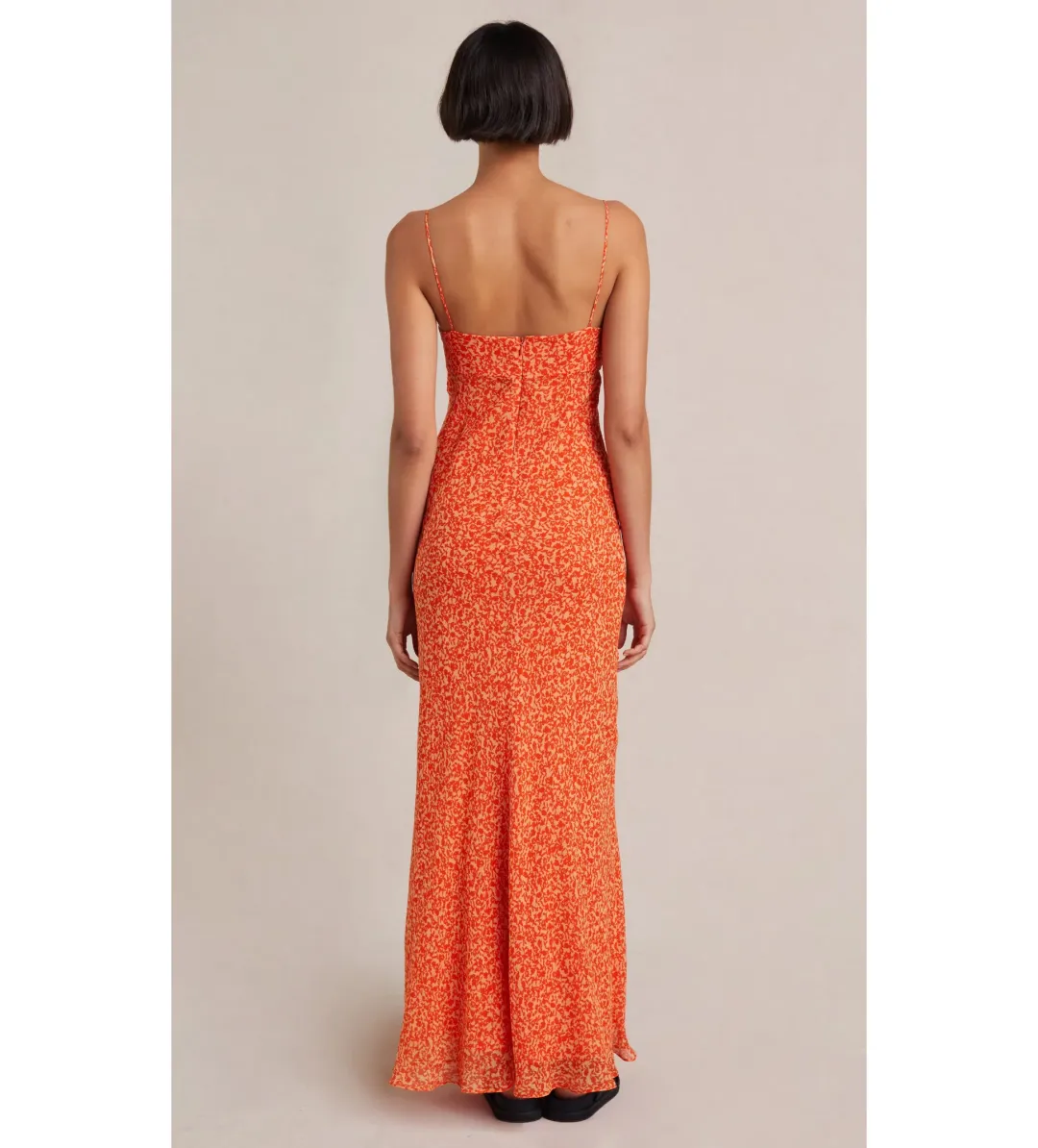 Bec & Bridge Cheri Maxi Dress Orange Size AU 8 for rent on The Volte - main image
