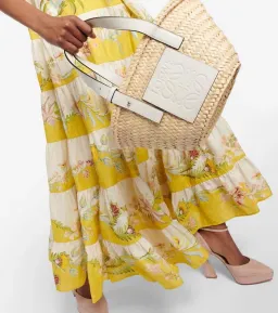 Alemais Ira Tiered Midi Dress Lemon/Cream Size AU 10 for rent on The Volte - image 17
