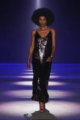 Alemais Geanie Sequin Gown Chocolate Brown Size 8 AU for rent on The Volte - image 14