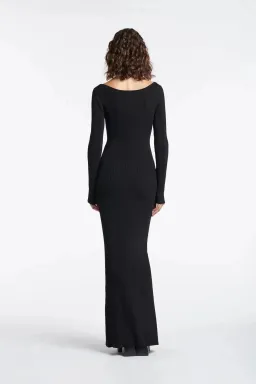 Sir the Label Petit Palace Midi Dress Black Size 8 for rent on The Volte - image 3