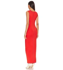 The Line By K Inez Dress Persimon Size 8 for rent on The Volte - image 2