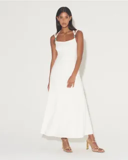 Hansen and Gretel Odessa Dress White Size 8 for rent on The Volte - image 1
