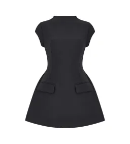 Odd Muse Ultimate Cap Sleeve Dress Black Size S / AU 8 for rent on The Volte - image 6