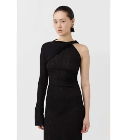 Camilla & Marc Cypress Midi Dress Black Size AU 14 for rent on The Volte - image 2