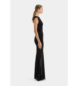 Sir the Label Indigo Twist Dress Black Size AU 6 for rent on The Volte - image 2