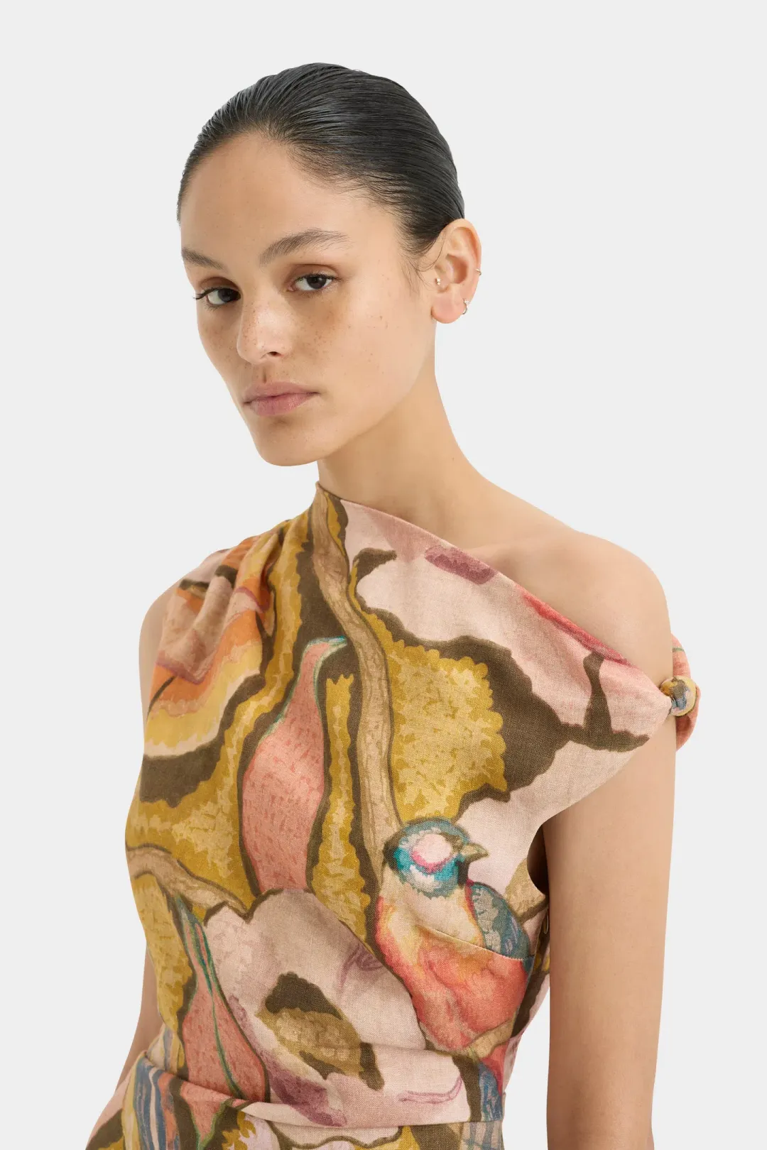 Sir the Label Talulah Knot Mini in Sanderling Floral Size 3 (AU 12) for rent on The Volte - main image