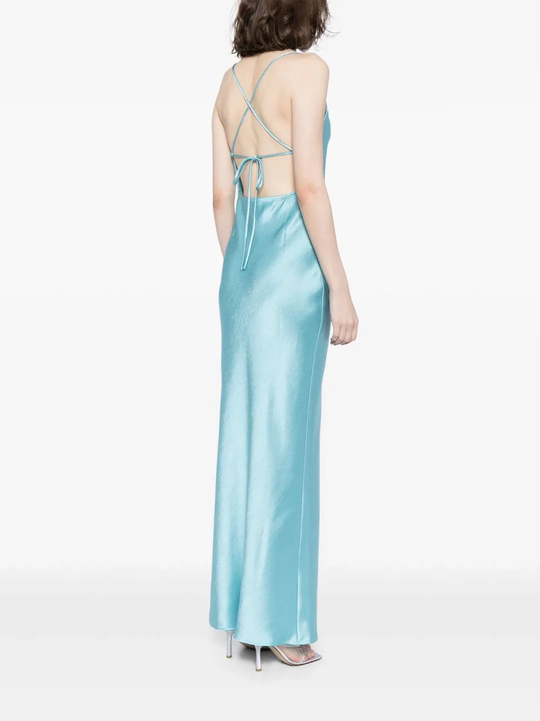 Bec & Bridge Dreamer Tie Dress Blue Size 8 for rent on The Volte - main image
