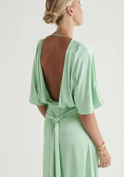 Mos The Label Calista Maxi Dress In Mint Size 14  for rent on The Volte - image 2