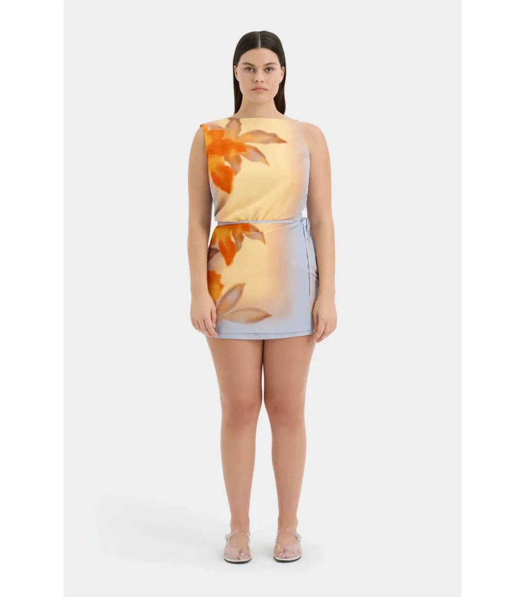 Sir The Label Serene Mini Dress Sequoia Floral Size 10 for rent on The Volte - main image