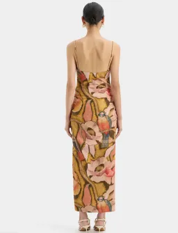 Sir the Label Talulah Column Dress Sanderling Floral Size 10 for rent on The Volte - image 2