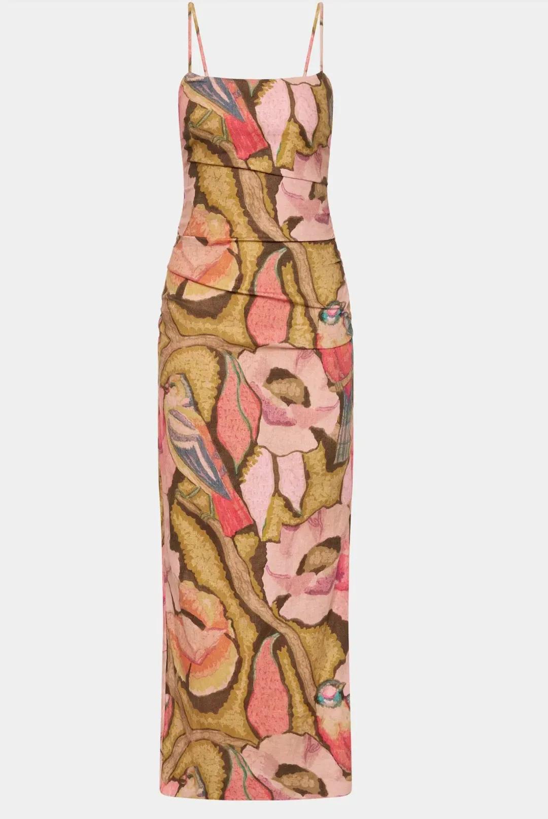 Sir the Label Talulah Column Dress Sanderling Floral Size 10 for rent on The Volte - main image