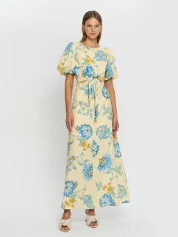 Kivari Giselle Cut Out Maxi Dress Floral Size 12 for rent on The Volte - image 1