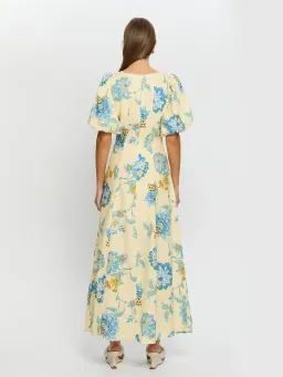 Kivari Giselle Cut Out Maxi Dress Floral Size 12 for rent on The Volte - image 2
