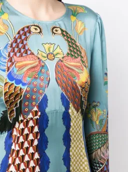 ALEMAIS Gilly Flare Sleeve Dress Multi Size AU 10 for rent on The Volte - image 7