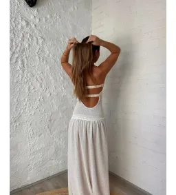Fait Par Poutch Colette Dress White Size S / AU 8 for rent on The Volte - image 4