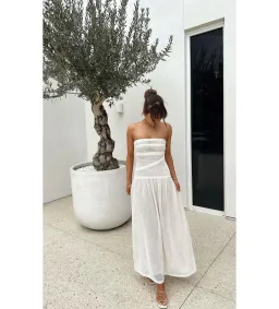 Fait Par Poutch Colette Dress White Size S / AU 8 for rent on The Volte - image 10