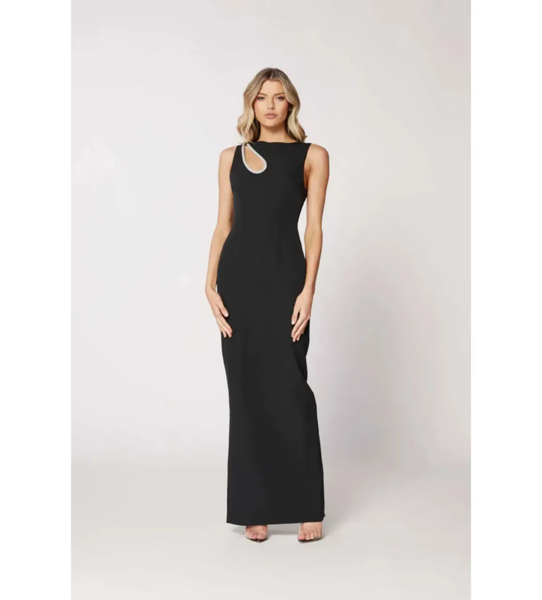 Bianca & Bridgett Valencia Dress Black Size AU 10 for rent on The Volte - main image
