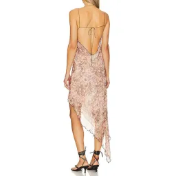 Bec & Bridge Florentine Asym Midi Dress Floral Versailles Size 10 for rent on The Volte - image 2
