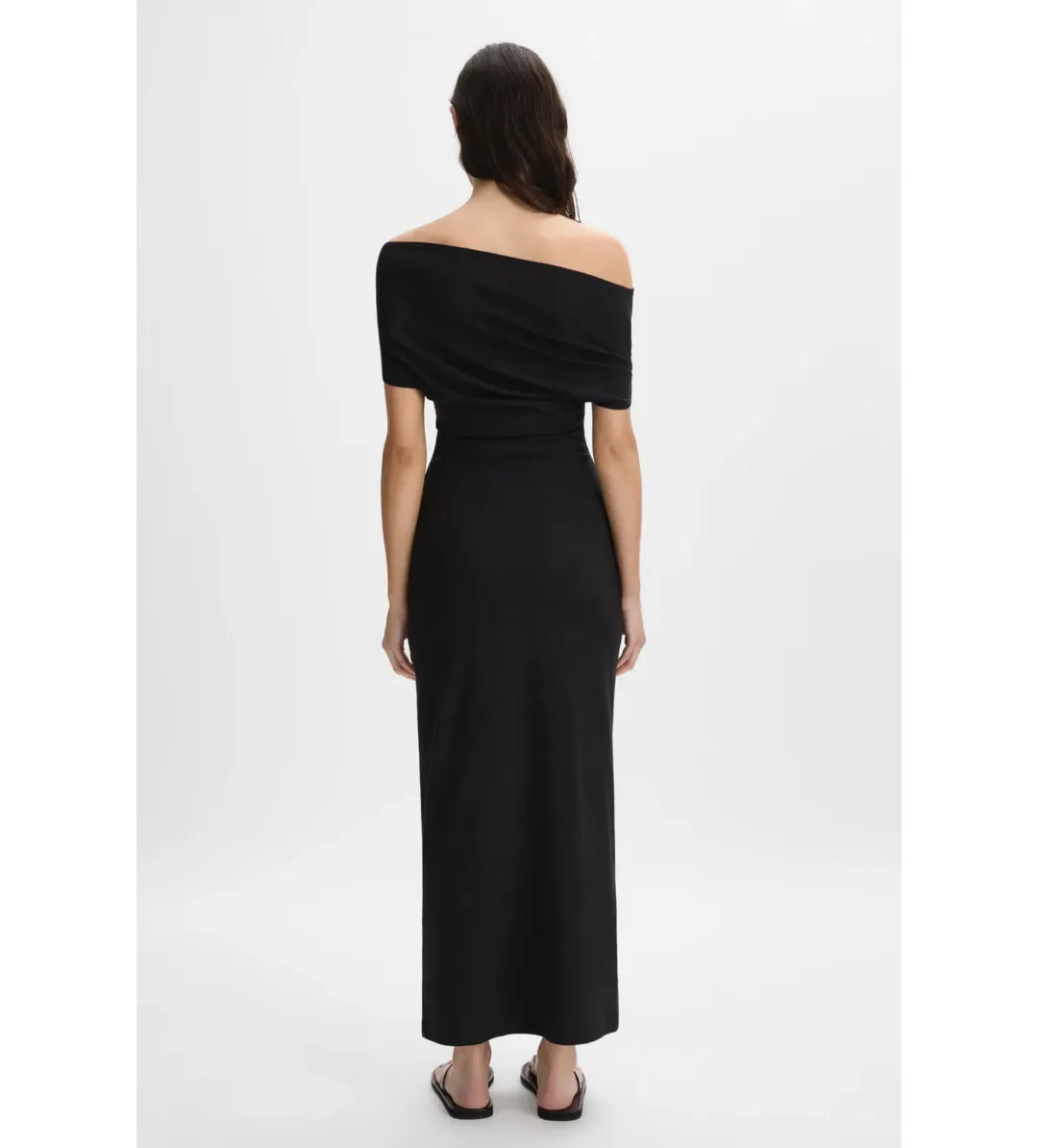 Beare Park Cotton Jersey Glove Dress Black Size AU 10 for rent on The Volte - main image
