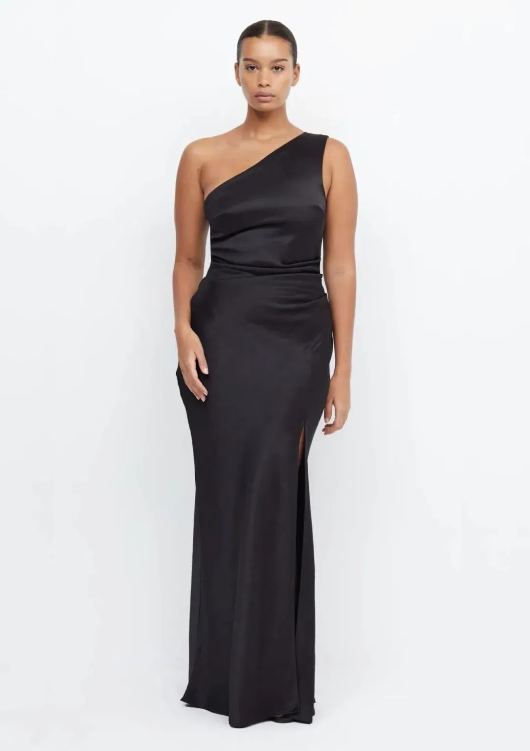 Bec & Bridge The Dreamer Asym Dress in Black Size 10 for rent on The Volte - main image