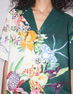Alemais Aggie Shirt and Pants Set Floral Size 6 for rent on The Volte - image 7
