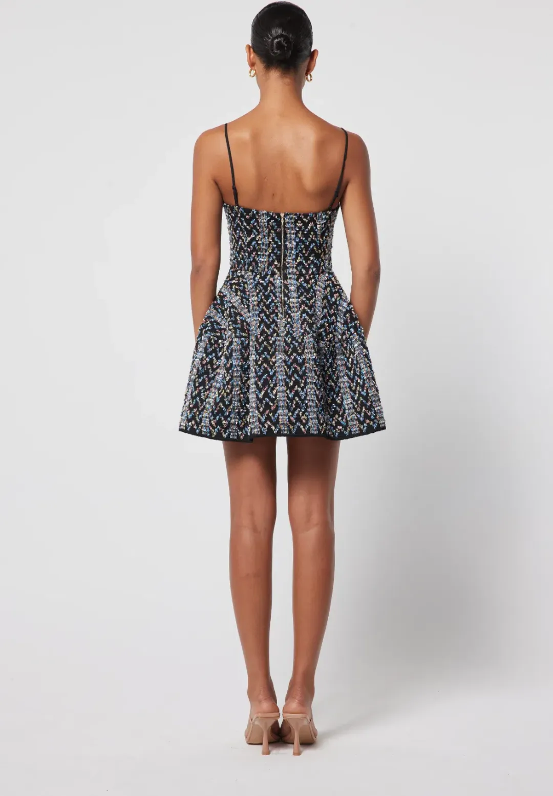 Elliatt Georgia Mini Dress in Multi Size S / AU 8 for rent on The Volte - main image