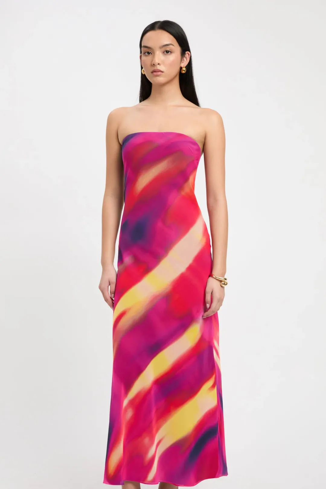Kookai Bea Maxi Dress Multi Size 34 / AU 6 for rent on The Volte - main image